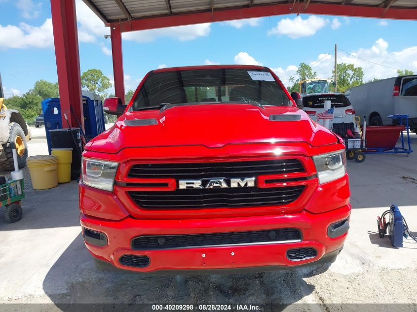 2021 Ram 1500 Laramie 4X4 5'7 Box VIN: 1C6SRFJT0MN718657 Lot: 40209298