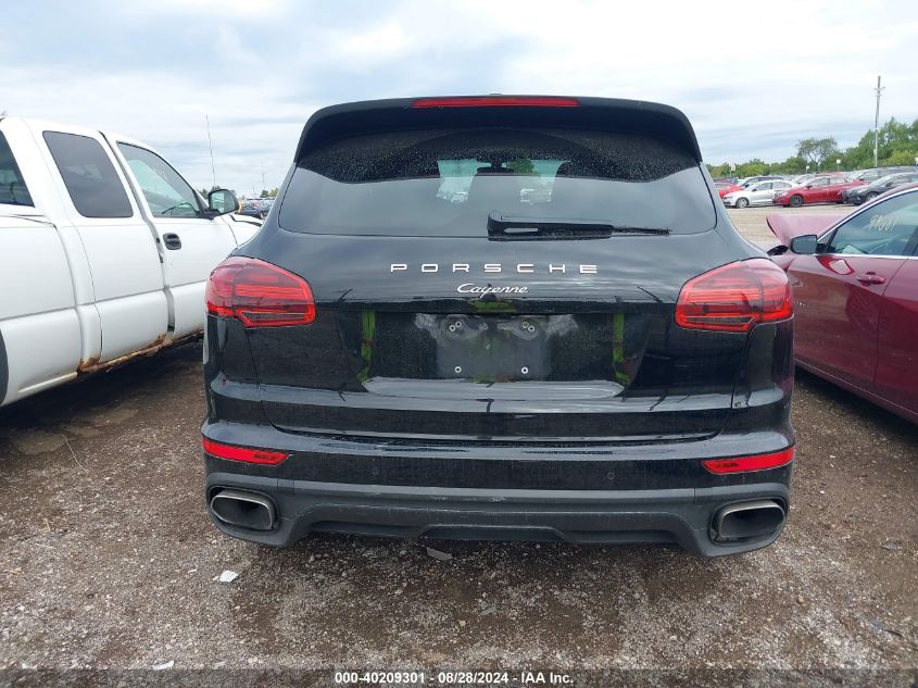 2017 Porsche Cayenne Platinum Edition VIN: WP1AA2A26HKA84496 Lot: 40209301