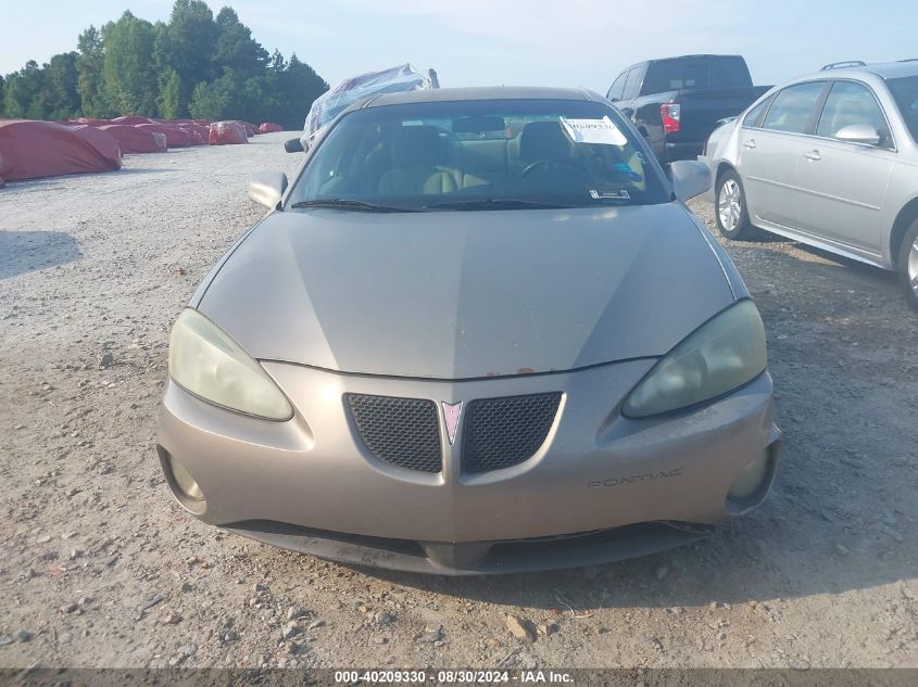 2006 Pontiac Grand Prix VIN: 2G2WP552961187947 Lot: 40209330