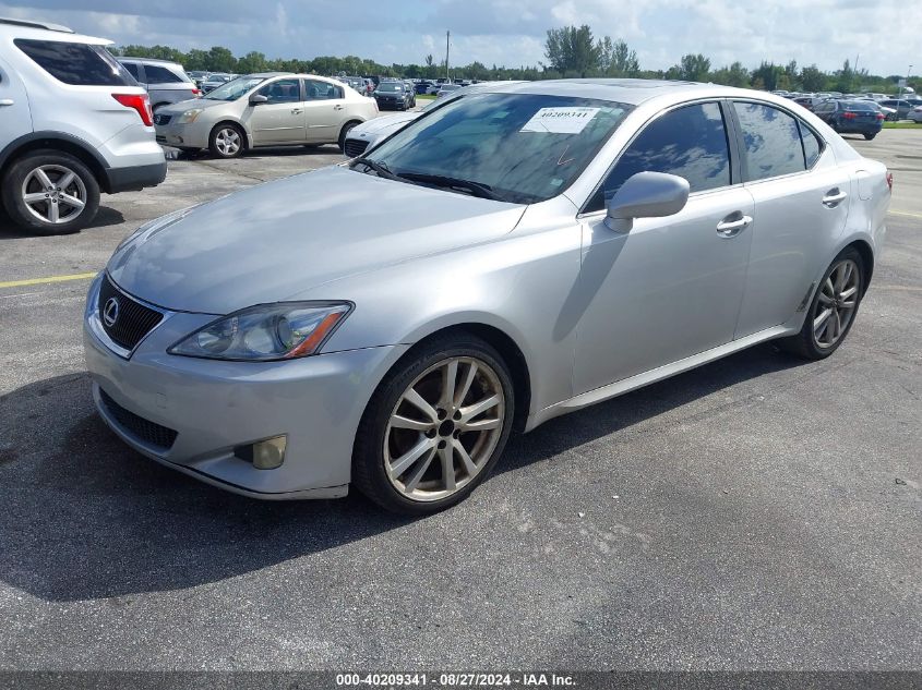 2007 Lexus Is 250 VIN: JTHBK262872030979 Lot: 40209341