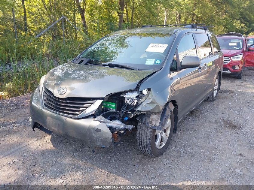 2011 Toyota Sienna Le V6 VIN: 5TDKK3DC9BS130206 Lot: 40209345