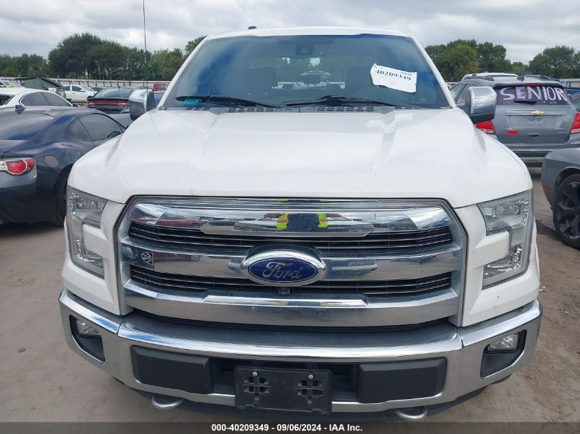 2015 Ford F-150 King Ranch VIN: 1FTEW1EG9FFB82836 Lot: 40209349