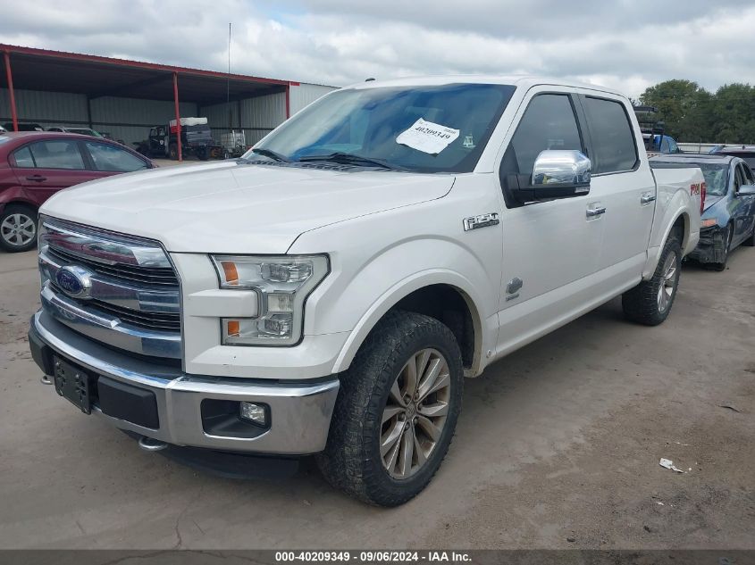 1FTEW1EG9FFB82836 2015 FORD F-150 - Image 2