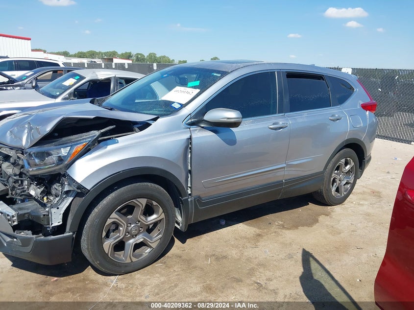 2018 HONDA CR-V EX-L/EX-L NAVI - 5J6RW1H81JA014548