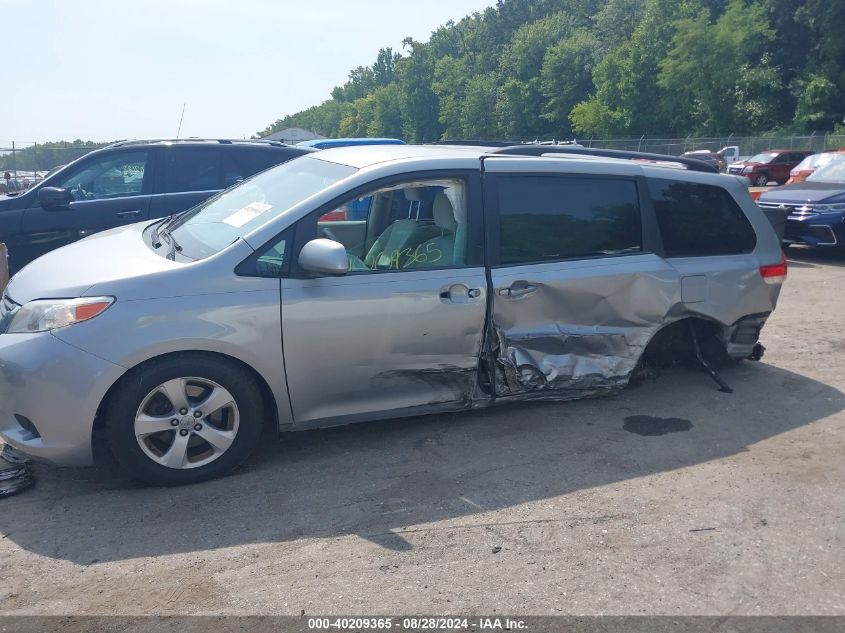 2014 Toyota Sienna Le V6 8 Passenger VIN: 5TDKK3DC7ES497996 Lot: 40209365