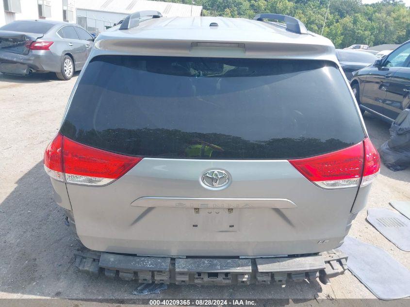 2014 Toyota Sienna Le V6 8 Passenger VIN: 5TDKK3DC7ES497996 Lot: 40209365