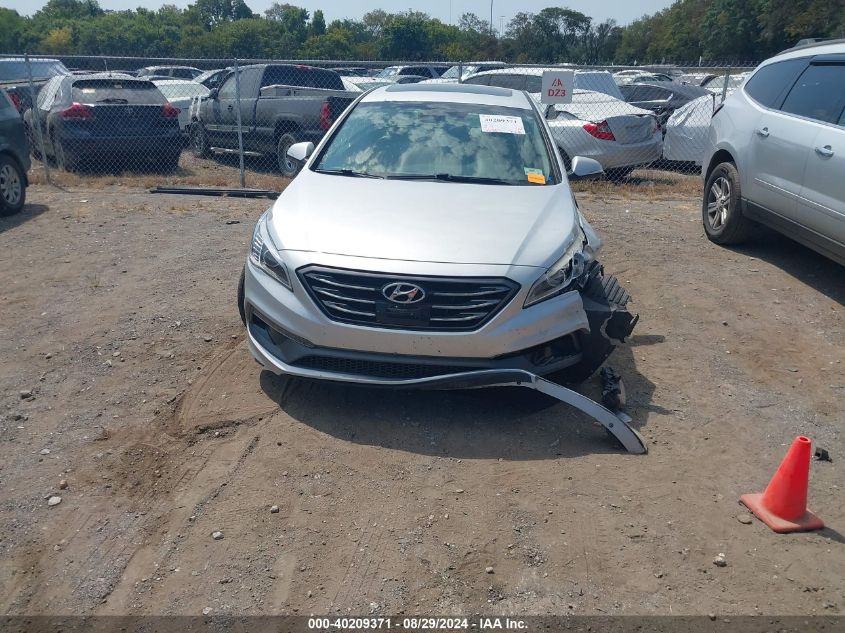 2017 Hyundai Sonata Limited VIN: 5NPE34AF3HH539878 Lot: 40209371