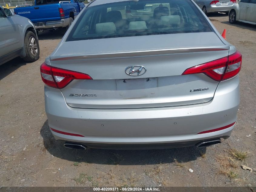 2017 Hyundai Sonata Limited VIN: 5NPE34AF3HH539878 Lot: 40209371