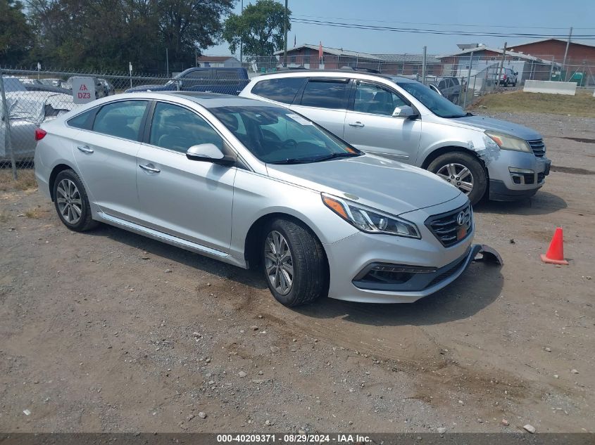 5NPE34AF3HH539878 2017 HYUNDAI SONATA - Image 1