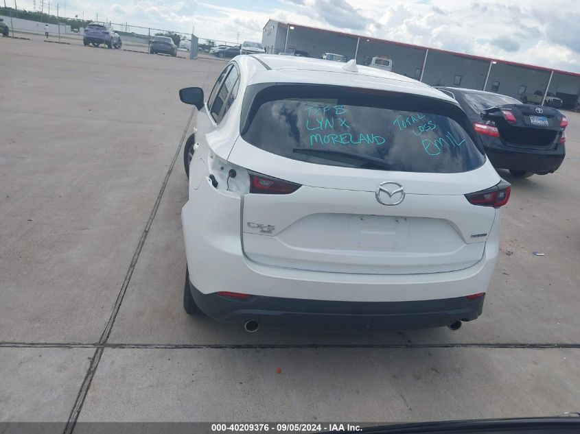 2022 Mazda Cx-5 Preferred VIN: JM3KFBCM5N1569050 Lot: 40209376