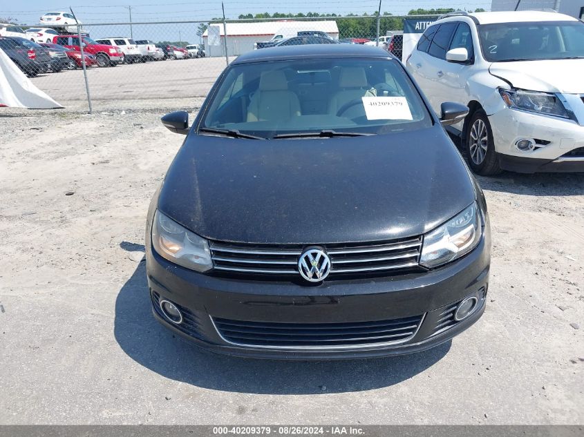 2012 Volkswagen Eos Komfort VIN: WVWBW7AH6CV005313 Lot: 40209379