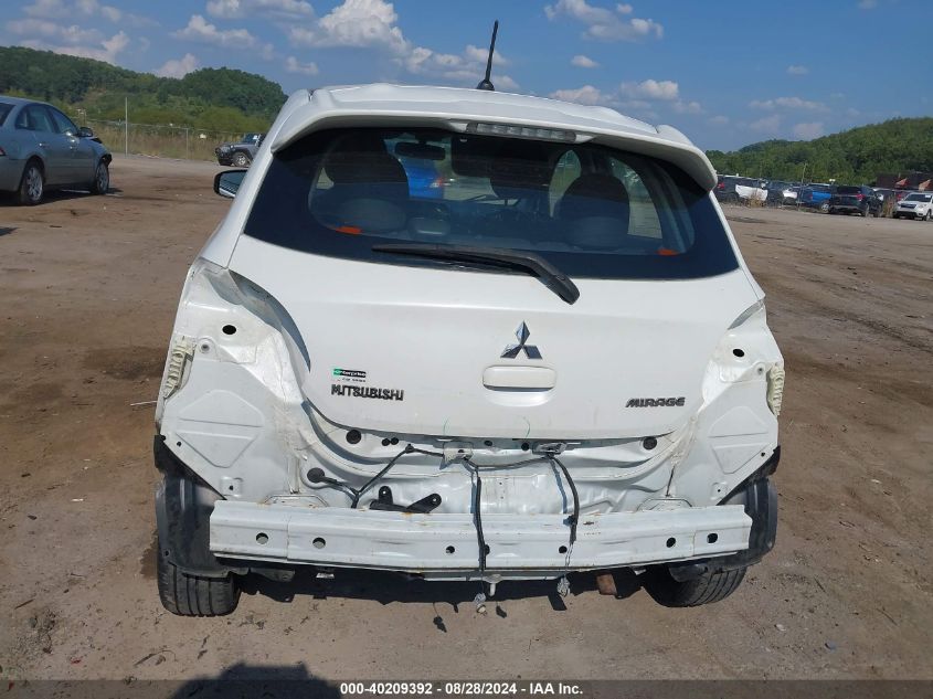 2017 Mitsubishi Mirage Es VIN: ML32A3HJ9HH017853 Lot: 40209392