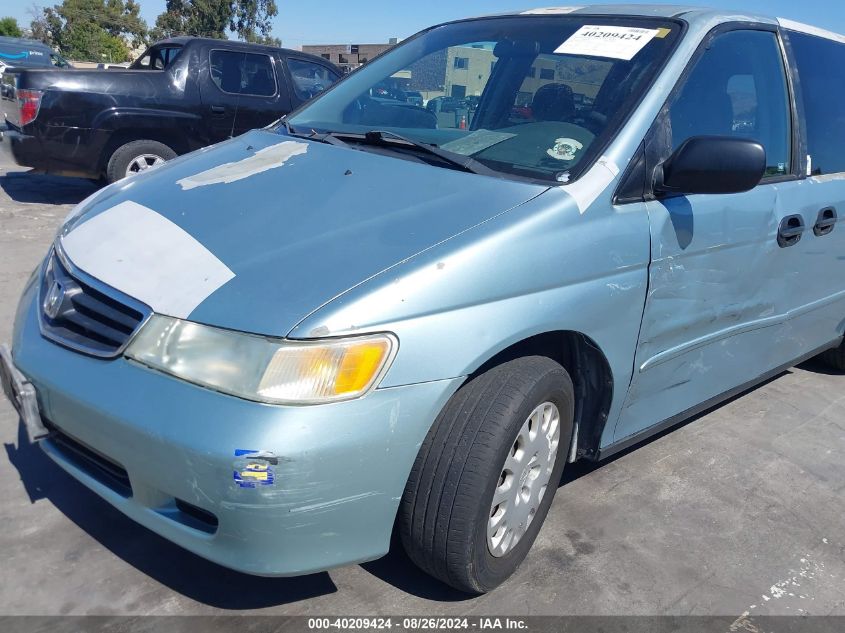 2003 Honda Odyssey Lx VIN: 5FNRL18523B117380 Lot: 40209424