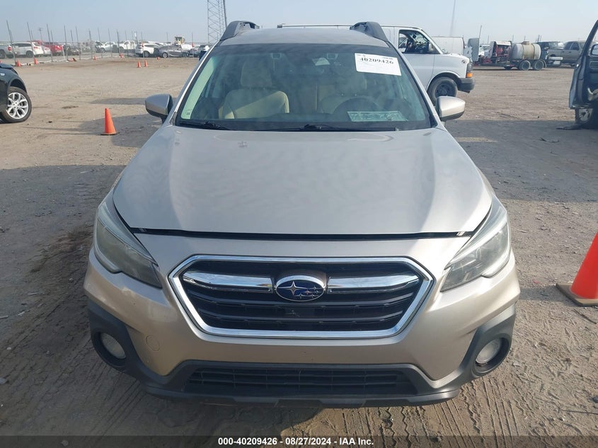 VIN 4S4BSAFC9K3387784 2019 SUBARU OUTBACK 2.5I PREMIUM