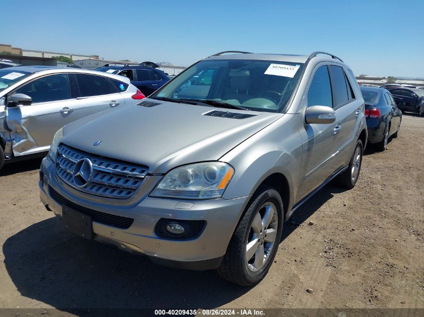 2006 Mercedes-Benz Ml 500 4Matic VIN: 4JGBB75E76A127780 Lot: 40209435