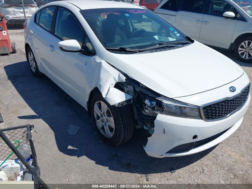 2017 Kia Forte Lx VIN: 3KPFK4A75HE107362 Lot: 40209447