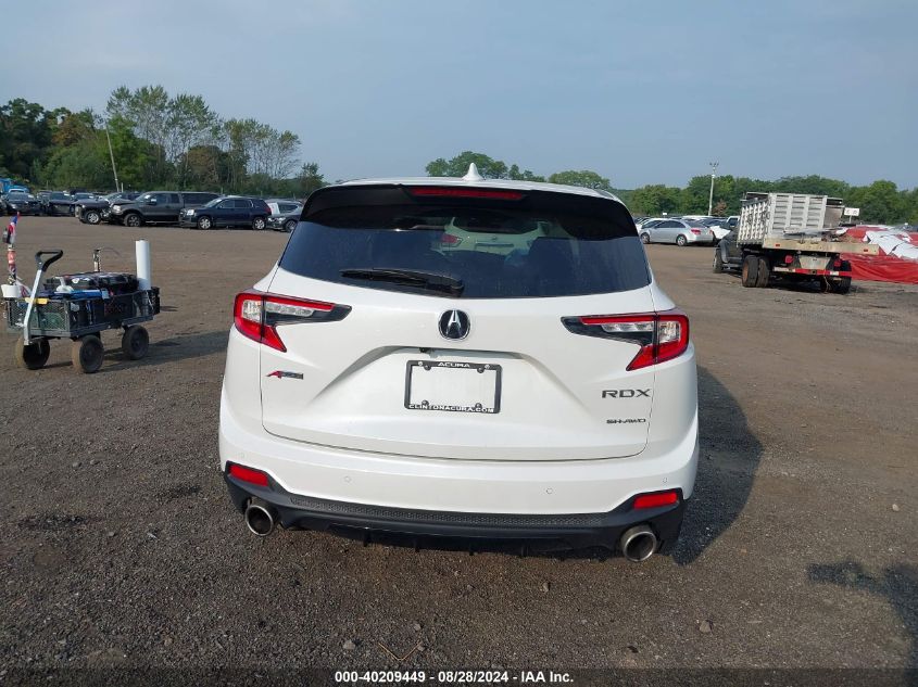 2023 Acura Rdx A-Spec Package VIN: 5J8TC2H62PL017935 Lot: 40209449