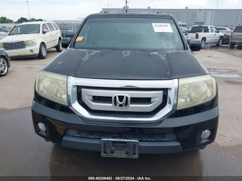 2011 Honda Pilot Ex-L VIN: 5FNYF3H67BB023856 Lot: 40209482