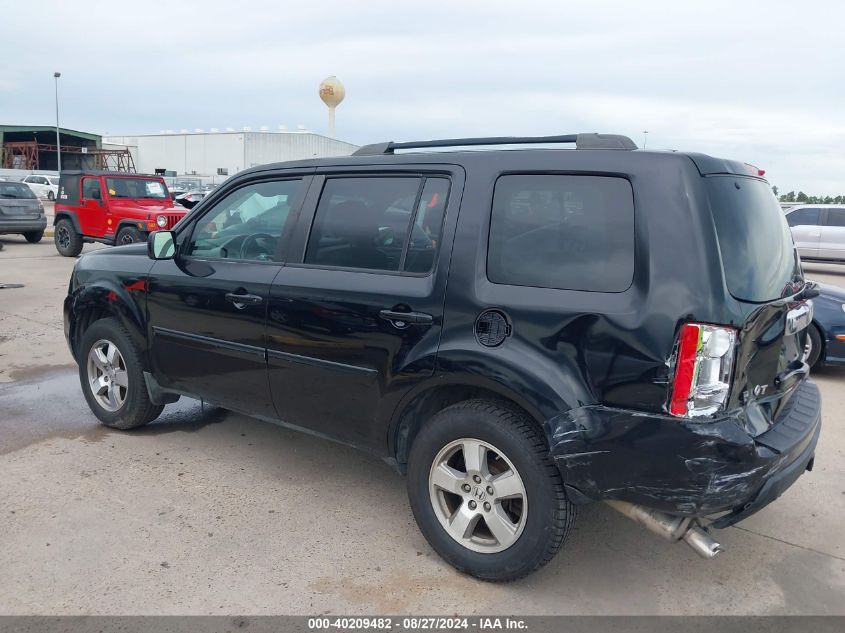 2011 Honda Pilot Ex-L VIN: 5FNYF3H67BB023856 Lot: 40209482