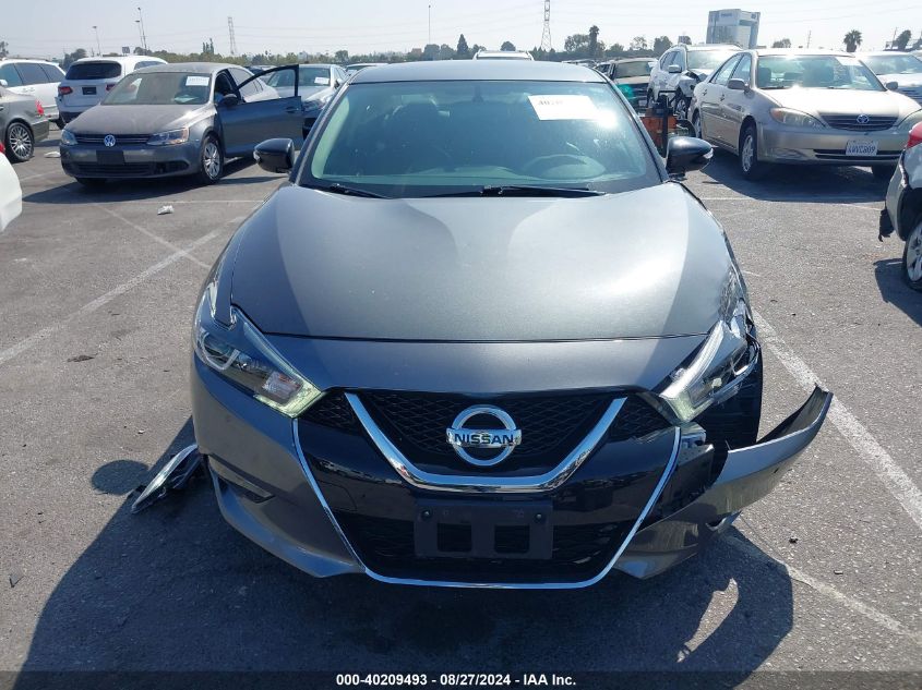 2018 Nissan Maxima 3.5 Sv VIN: 1N4AA6AP3JC409602 Lot: 40209493