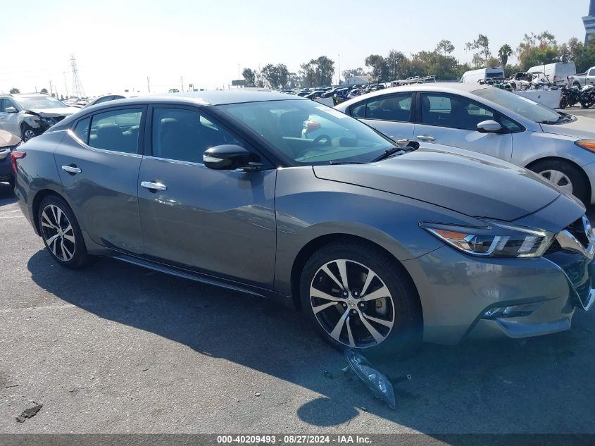 2018 Nissan Maxima 3.5 Sv VIN: 1N4AA6AP3JC409602 Lot: 40209493