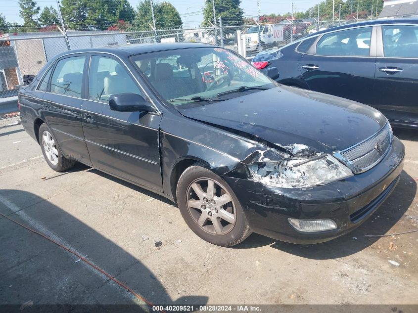 2001 Toyota Avalon Xls VIN: 4T1BF28BX1U131502 Lot: 40209521