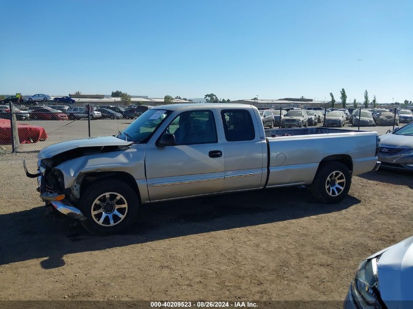 2005 GMC Sierra 1500 Sle VIN: 1GTEC19T55E192106 Lot: 40209523