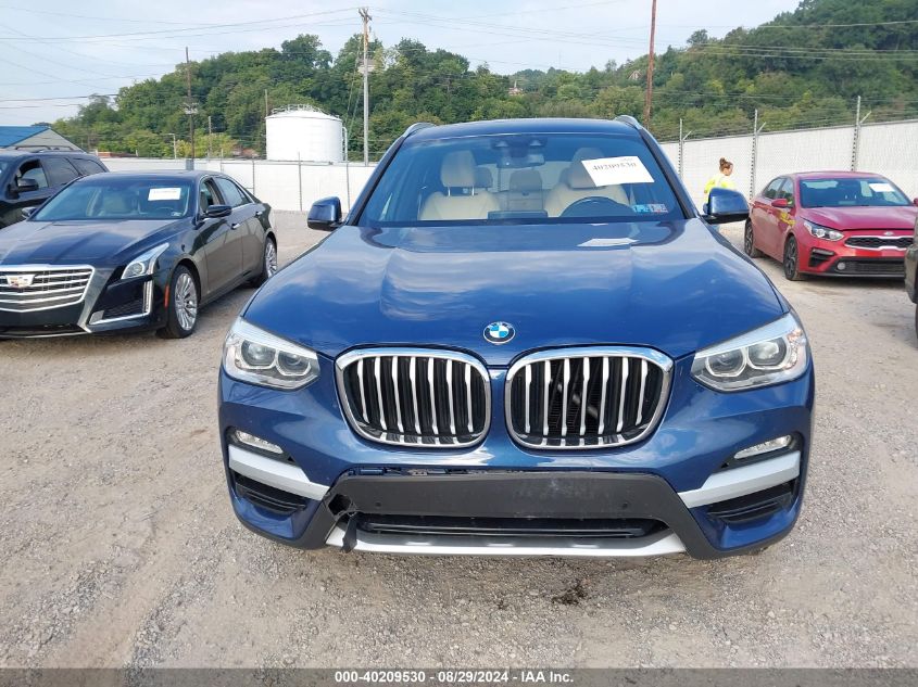 2019 BMW X3 XDRIVE30I - 5UXTR9C59KLR09238