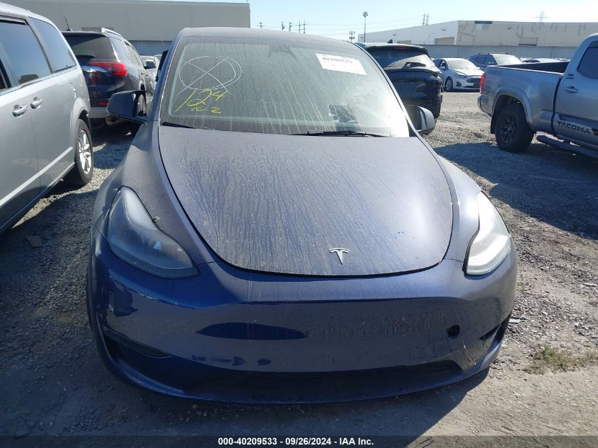 2023 Tesla Model Y Awd/Performance Dual Motor All-Wheel Drive VIN: 7SAYGDEF4PF761535 Lot: 40209533