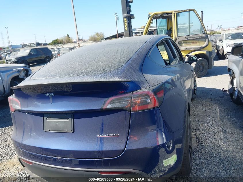 2023 Tesla Model Y Awd/Performance Dual Motor All-Wheel Drive VIN: 7SAYGDEF4PF761535 Lot: 40209533