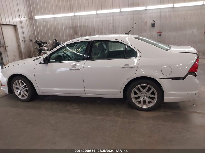 2012 Ford Fusion Sel VIN: 3FAHP0JA3CR348858 Lot: 40209551