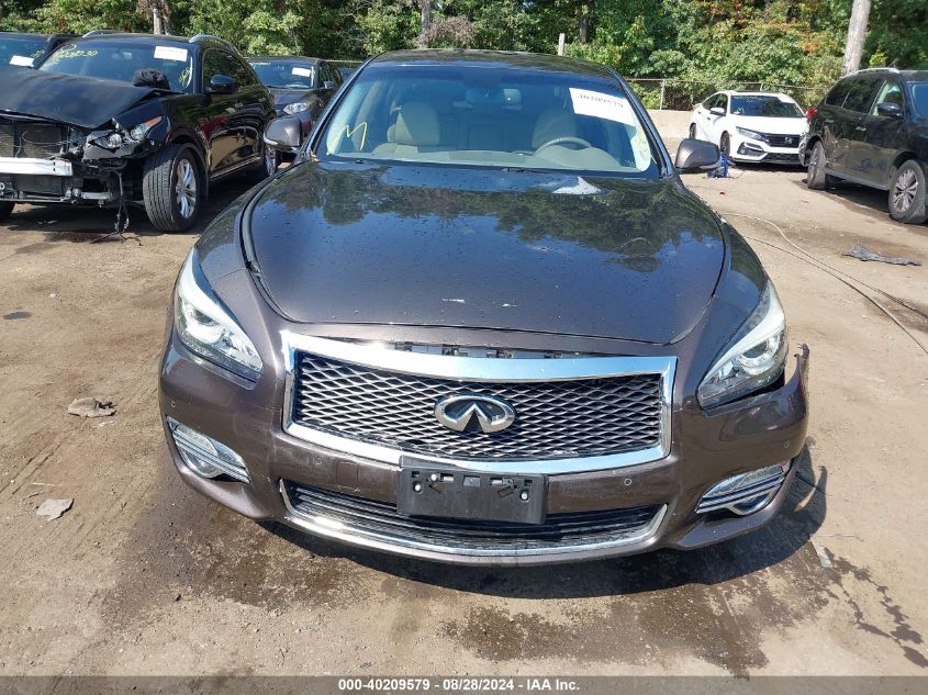 2015 Infiniti Q70 3.7X VIN: JN1BY1AR6FM560548 Lot: 40209579