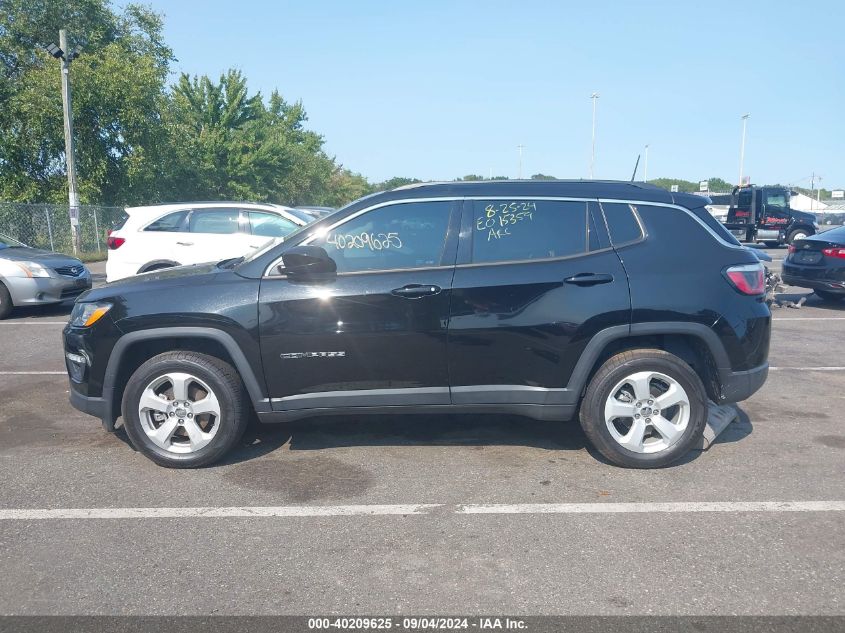 2020 Jeep Compass Latitude 4X4 VIN: 3C4NJDBB6LT219674 Lot: 40209625