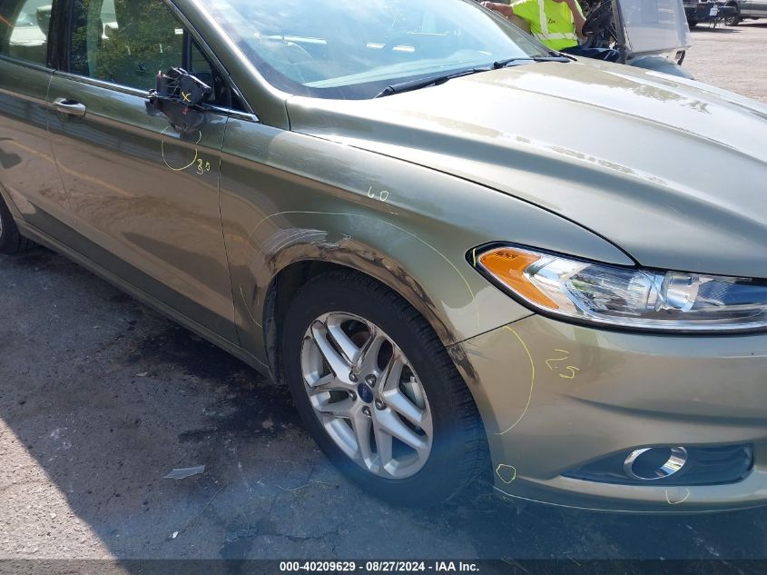 2013 Ford Fusion Se VIN: 3FA6P0HR1DR230697 Lot: 40209629