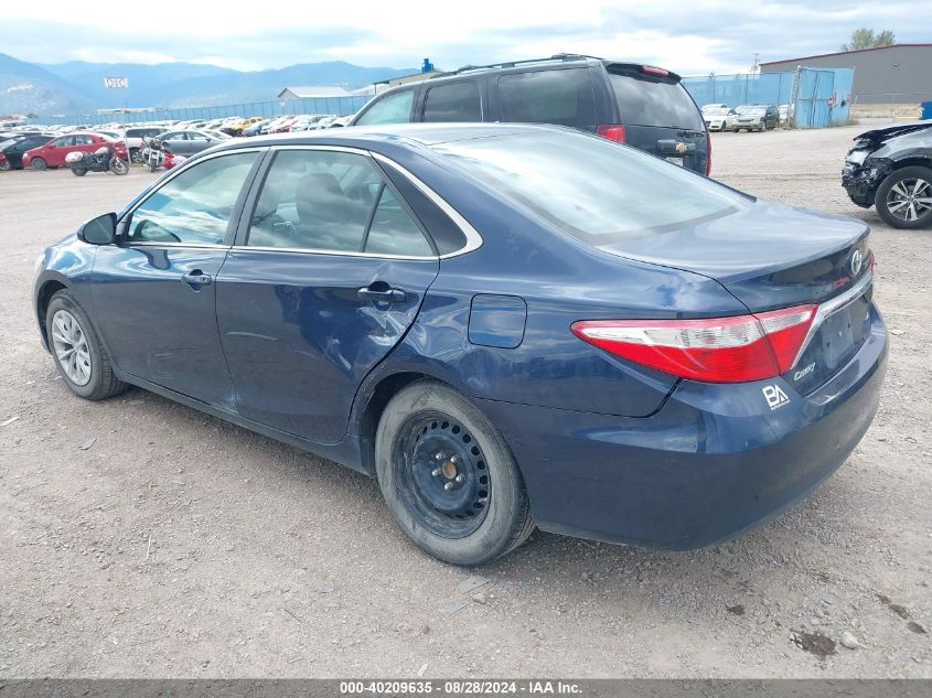 2015 Toyota Camry Le VIN: 4T4BF1FK3FR450296 Lot: 40209635