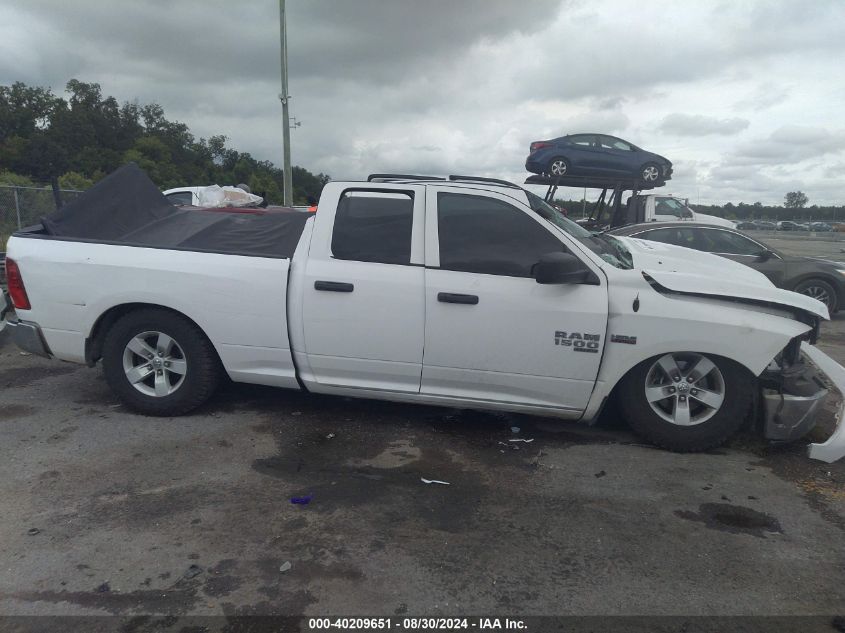 2019 Ram 1500 Classic Tradesman Quad Cab 4X4 6'4 Box VIN: 1C6RR7FT1KS710997 Lot: 40209651