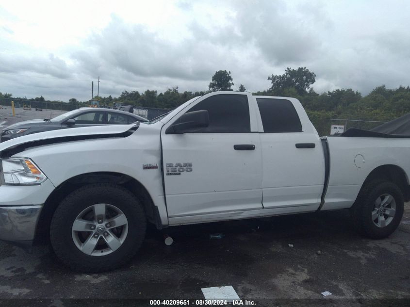 2019 Ram 1500 Classic Tradesman Quad Cab 4X4 6'4 Box VIN: 1C6RR7FT1KS710997 Lot: 40209651