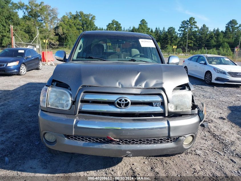 2005 Toyota Tundra Sr5 V8 VIN: 5TBET341X5S480983 Lot: 40209652