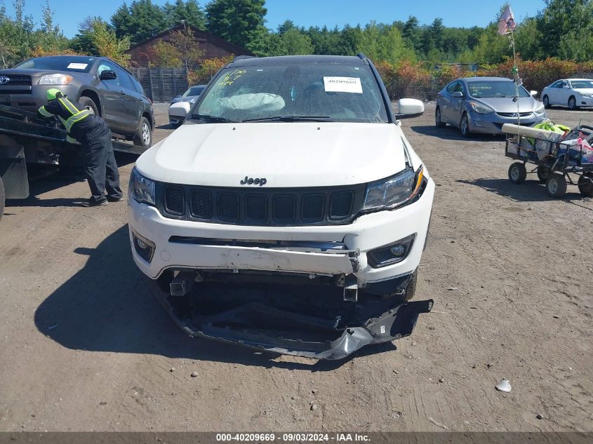 2020 Jeep Compass Altitude 4X4 VIN: 3C4NJDBB8LT168436 Lot: 40209669