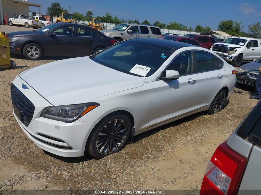 2015 HYUNDAI GENESIS VIN: KMHGN4JE4FU095788