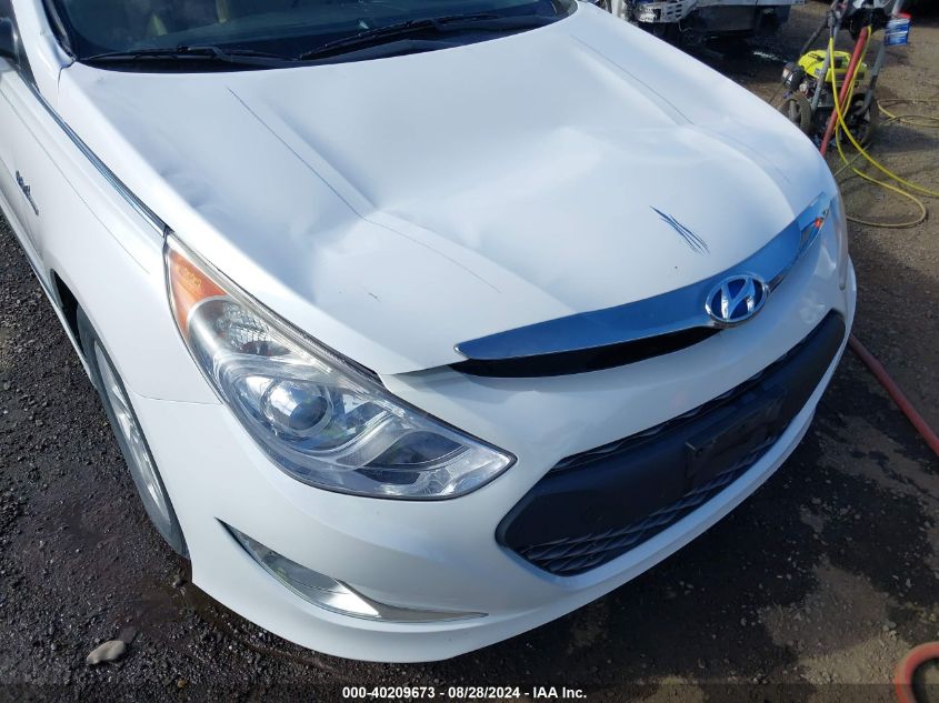 2012 Hyundai Sonata Hybrid VIN: KMHEC4A43CA028780 Lot: 40209673