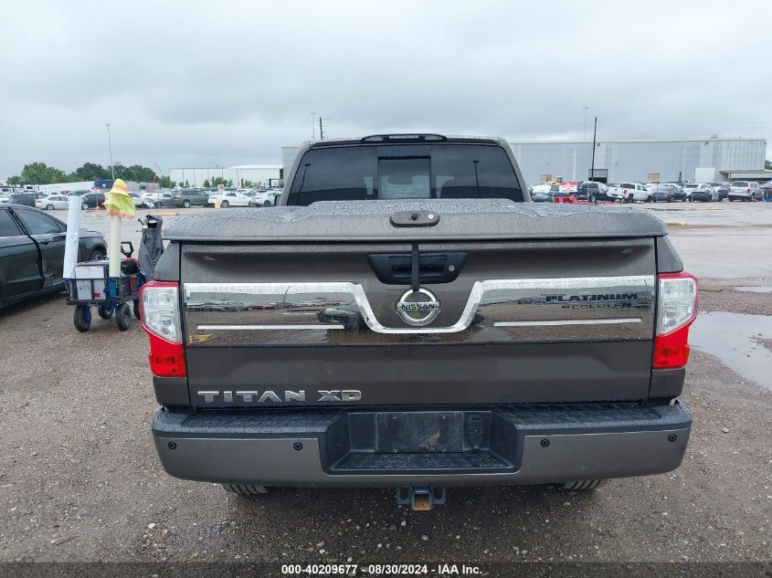 2016 Nissan Titan Xd Platinum Reserve Gas VIN: 1N6AA1F20GN512979 Lot: 40209677