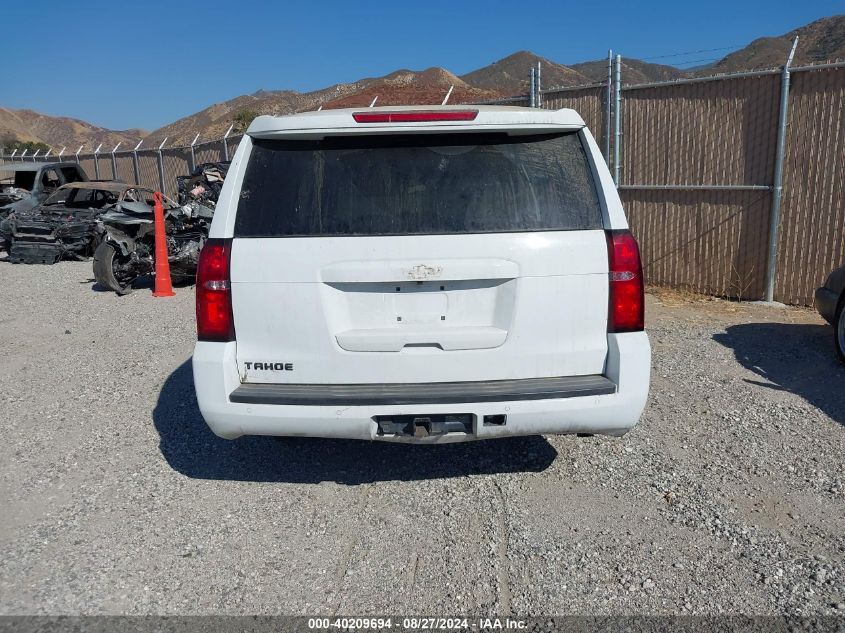 2016 Chevrolet Tahoe Commercial Fleet VIN: 1GNSKFECXGR251193 Lot: 40209694