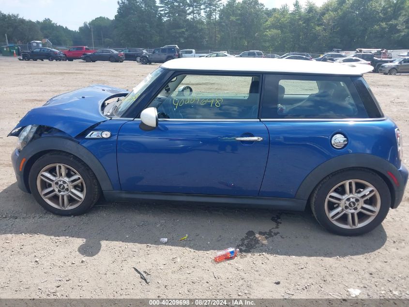 2013 Mini Hardtop Cooper S VIN: WMWSV3C58DT396358 Lot: 40209698