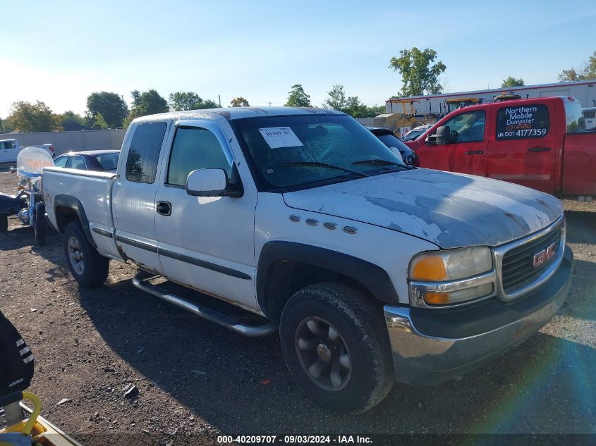 2002 GMC Sierra 1500 Sl VIN: 2GTEK19V621103595 Lot: 40209707