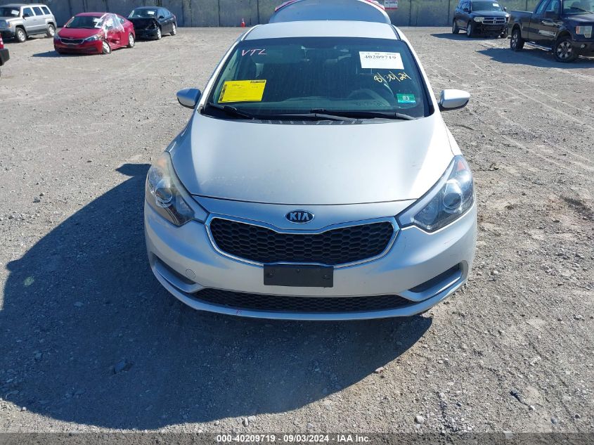 2016 Kia Forte Lx VIN: KNAFK4A67G5568531 Lot: 40209719