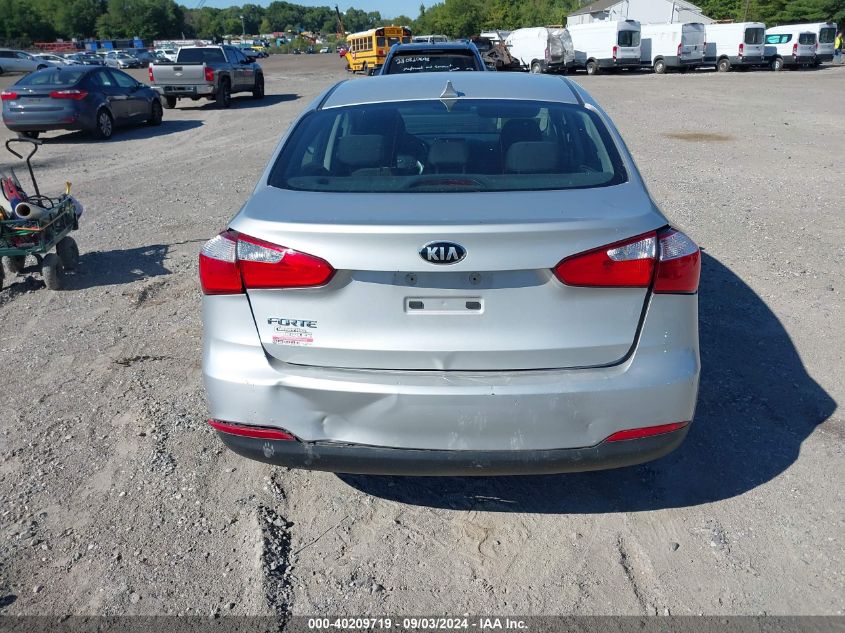 2016 Kia Forte Lx VIN: KNAFK4A67G5568531 Lot: 40209719