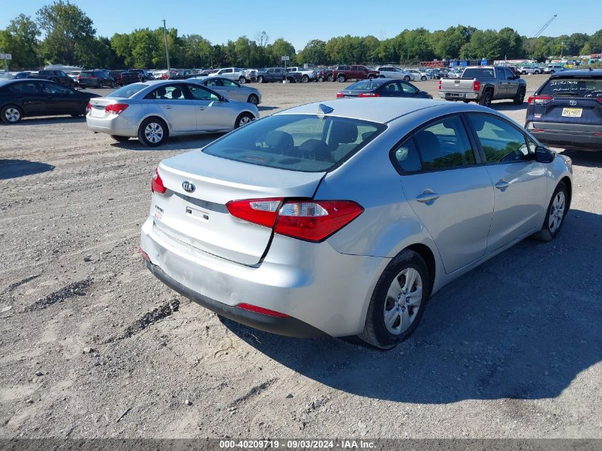 2016 Kia Forte Lx VIN: KNAFK4A67G5568531 Lot: 40209719