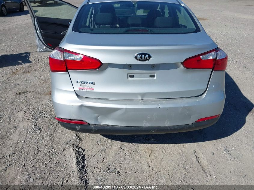 2016 Kia Forte Lx VIN: KNAFK4A67G5568531 Lot: 40209719