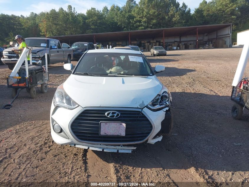 2016 Hyundai Veloster Turbo VIN: KMHTC6AE7GU287014 Lot: 40209737